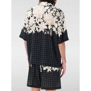 Amiri Black Silk Pattern Shirt