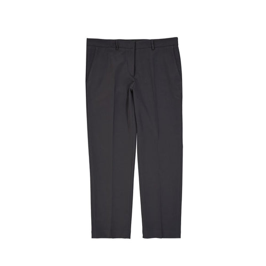 BLANCA VITA Gray Elastane Cropped Pants