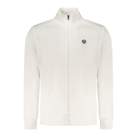 North Sails White Cotton Men's Sweatshirt