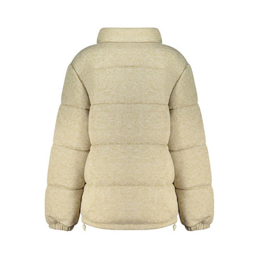 Guess Jeans Beige Polyester Women's Jacket