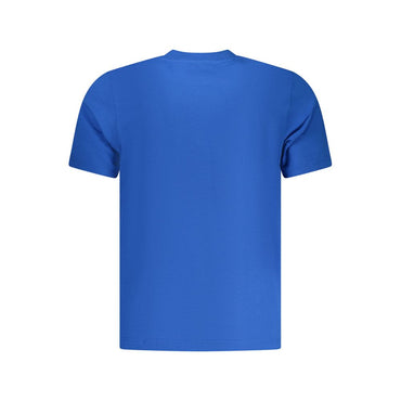 North Sails Blue Cotton Men T-Shirt