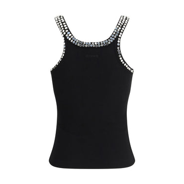 PINKO Black Cotton T-Shirt