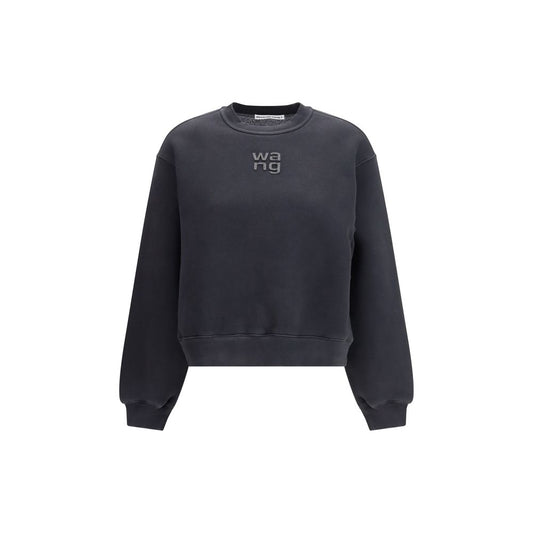 Alexander Wang Black Cotton Sweatshirt