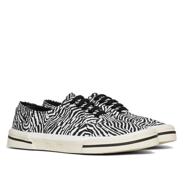 Celine Black Canvas Sneakers