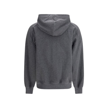 Brunello Cucinelli Gray Cotton Sweatshirt