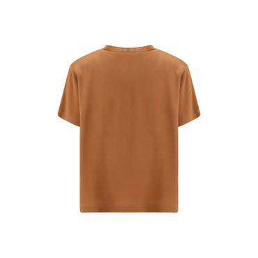 Fabiana Filippi Beige Viscose T-Shirt