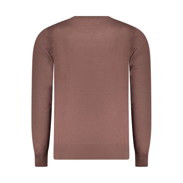 Coveri Moving Marrone Viscosa Mens Sweater