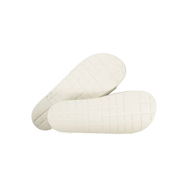 Calvin Klein White Polyurethane Men Slipper