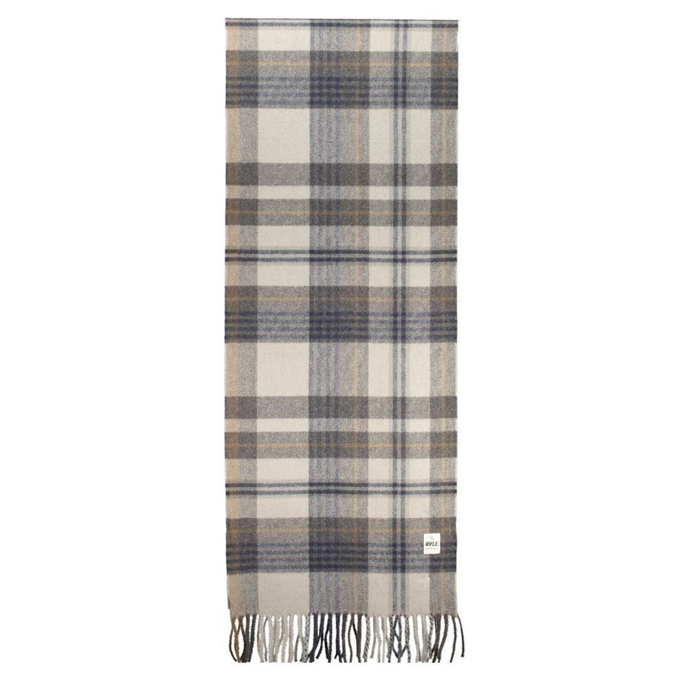 Rifle Grigio Polyester Men Scarf