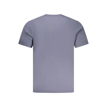 North Sails Blue Cotton Men T-Shirt