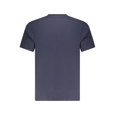 North Sails Blue Cotton Men T-Shirt
