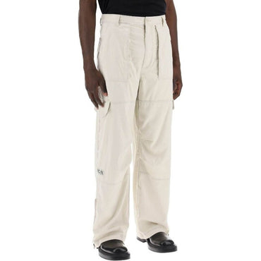 Acne Studios Beige Polyester Cargo Pants