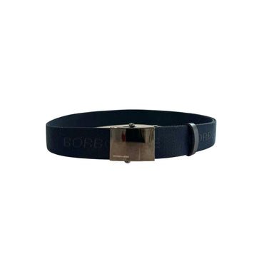 Borbonese Black Polyester Men's Belt