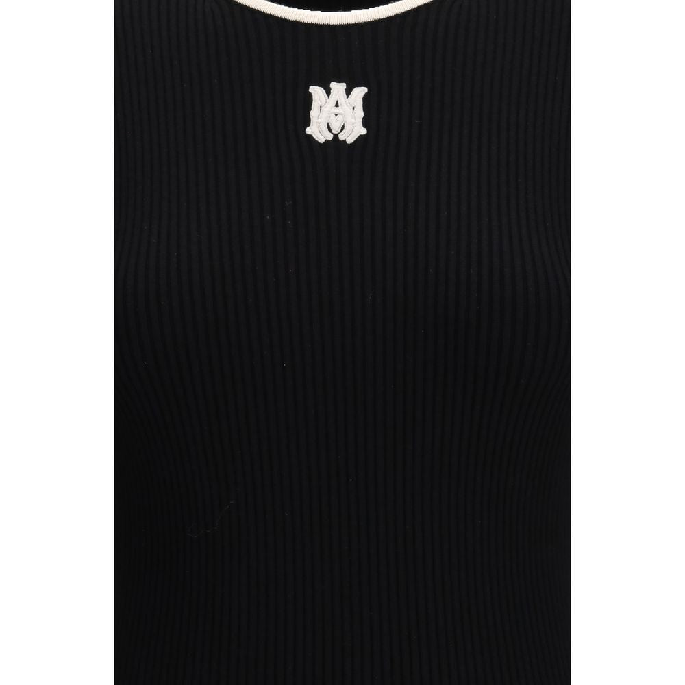 Amiri Black Viscose Casual Dress