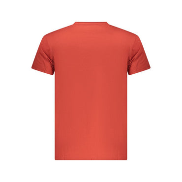 Tommy Hilfiger Red Cotton Men Shirt