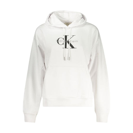 Calvin Klein Bianco Cotton Women Sweatshirt