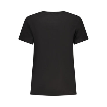 Guess Jeans Nero Cotton Women T-Shirt