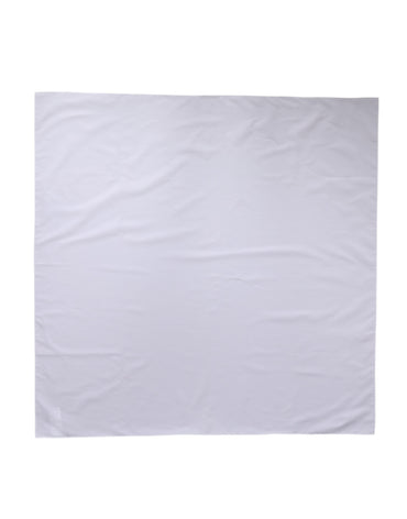 Dolce & Gabbana White Cotton Wrap Square Shawl Stole 91cm x 90cm Scarf