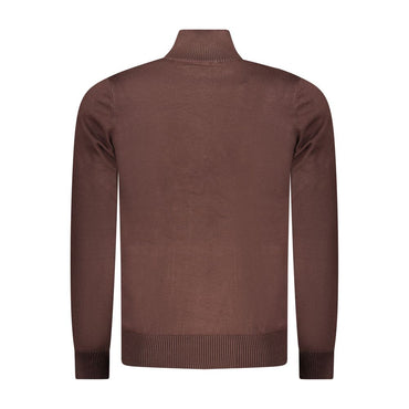 Coveri Moving Marrone Viscosa Mens Sweater