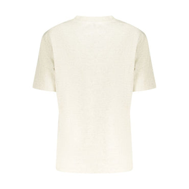 Calvin Klein Beige Cotton Women T-Shirt
