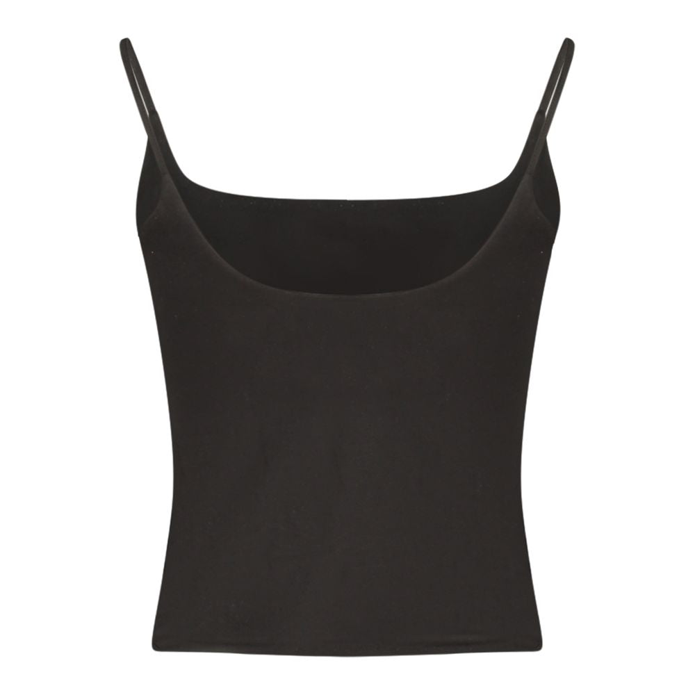 Guess Jeans Black Cotton Women's Tank Top