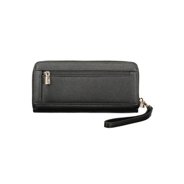Guess Jeans Black Polyurethane Women Wallet