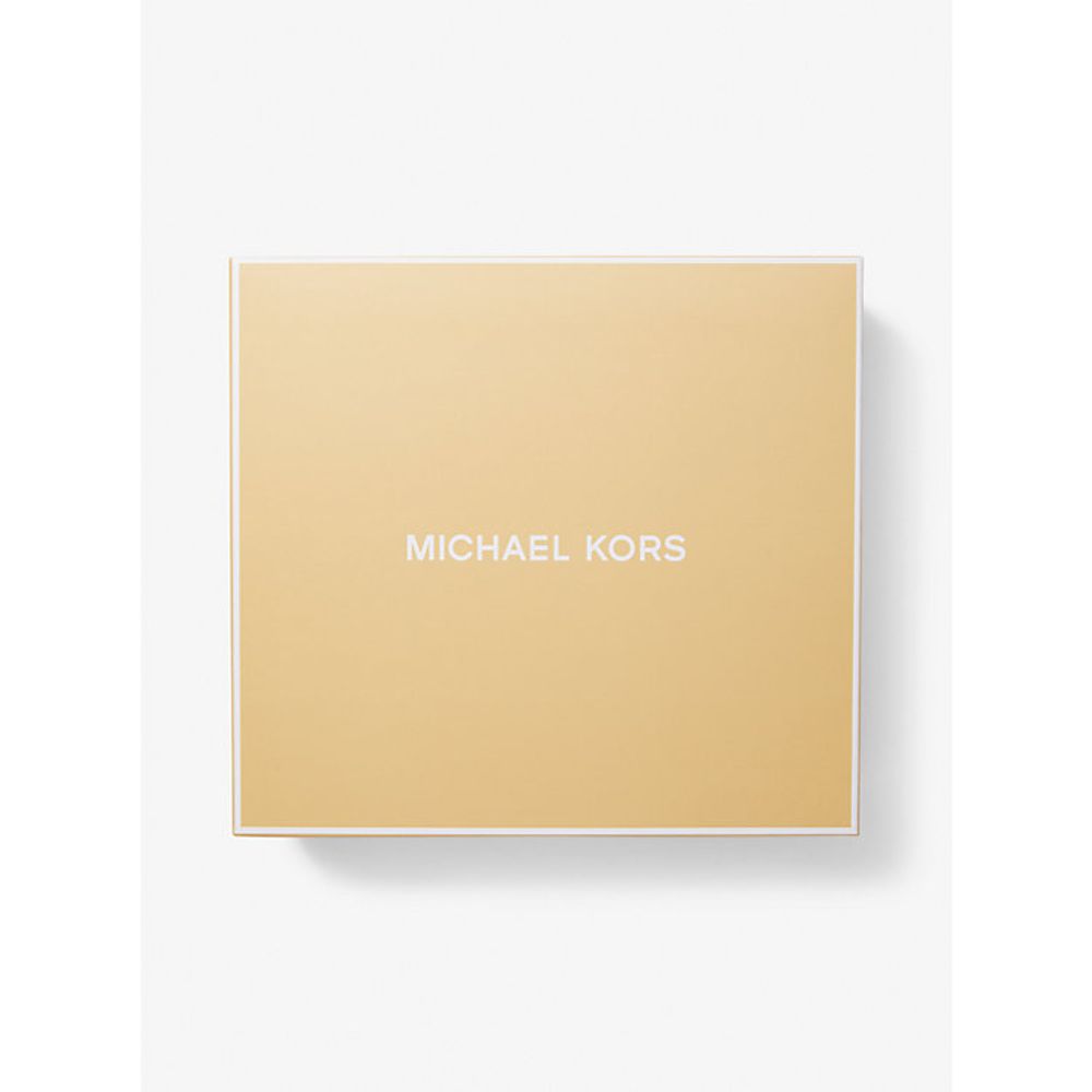 Michael Kors Black Canvas Clutch Bag