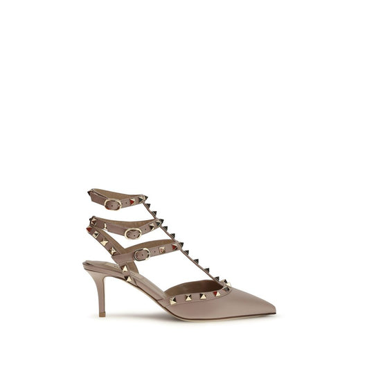 Valentino Garavani Multicolor Goatskin Mid Heel Pumps