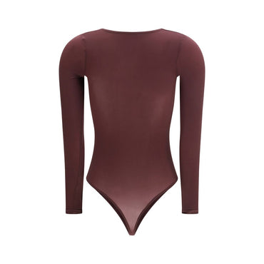 Wolford Purple Polyamide Bodysuit