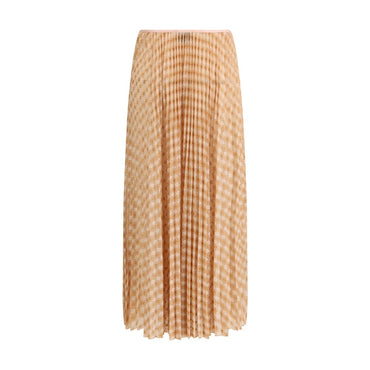 Forte_Forte Multicolor Viscose Midi Skirt