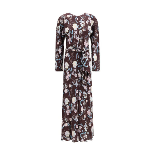 Forte_Forte Multicolor Viscose Casual Dress