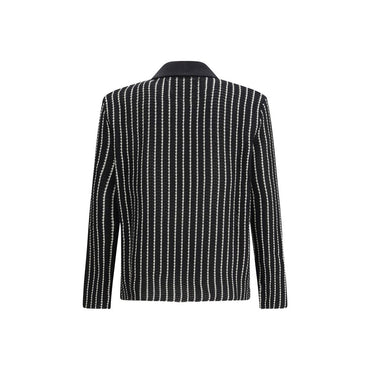 Jil Sander Black Cotton Cardigan