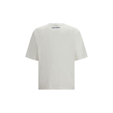 Dsquared² White Cotton T-Shirt