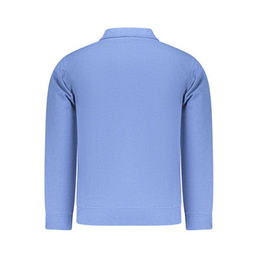 Superga Azzurro Cotton Men's Sweatshirt