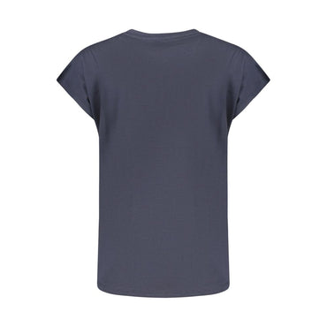 Pepe Jeans Blue Organic Cotton Women T-Shirt