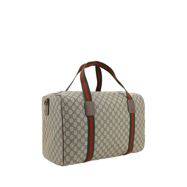 Gucci Brown Polyethylene Luggage And Travel