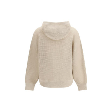 Brunello Cucinelli Beige Cashmere Sweatshirt