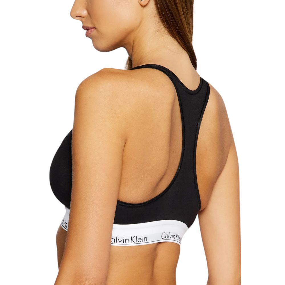 Calvin Klein Underwear Black Cotton Bra