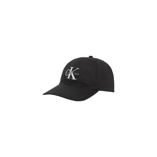 Calvin Klein Jeans Black Organic Cotton Cap (Baseball Hat)