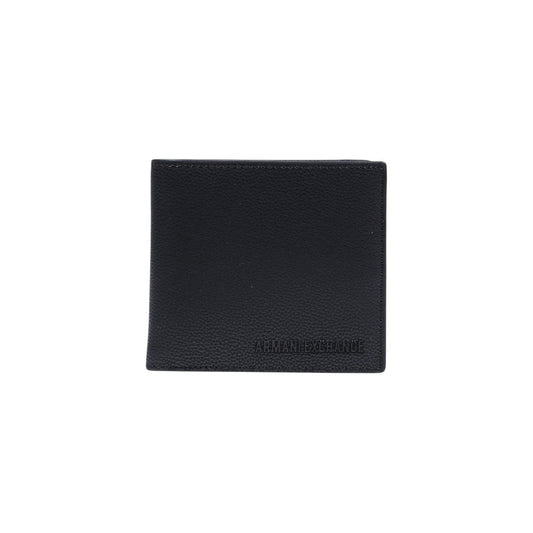 Armani Exchange Black Polyester Wallet