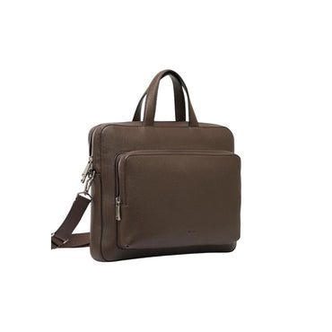 Calvin Klein Brown Polyethylene Briefcase