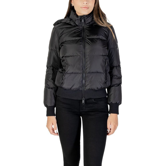 Armani Exchange Black Polyamide Shell Jacket