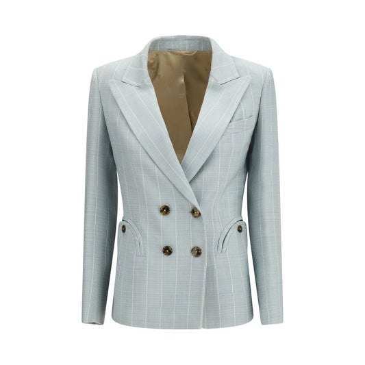 Blazé Milano Blue Viscose Blazer