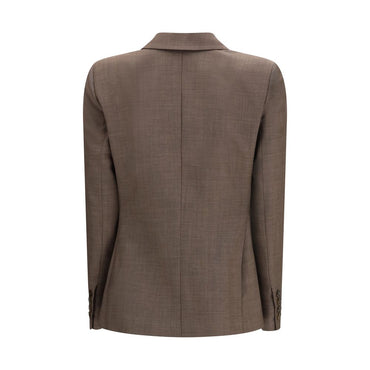 Blazé Milano Brown Fleece Wool Blazer