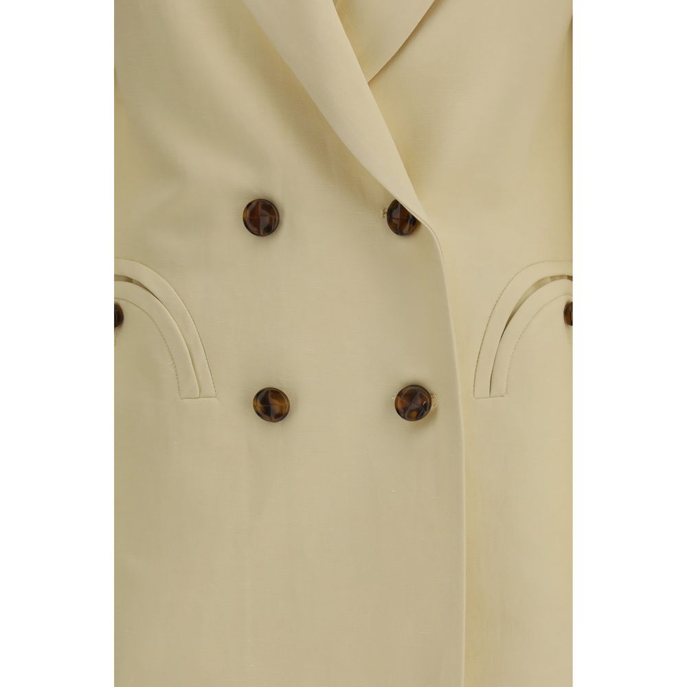 Blazé Milano Beige Linen Blazer