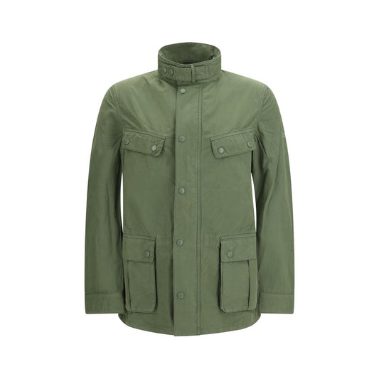 Barbour International Bicolor Cotton Coat