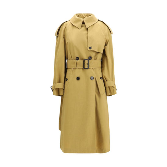 Burberry Beige Polyester Trench Coat