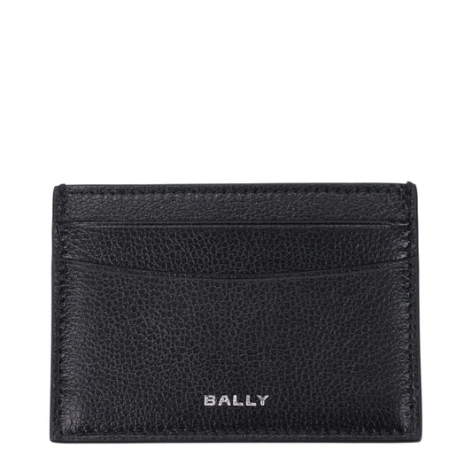 Bally Black Leather Cardholder