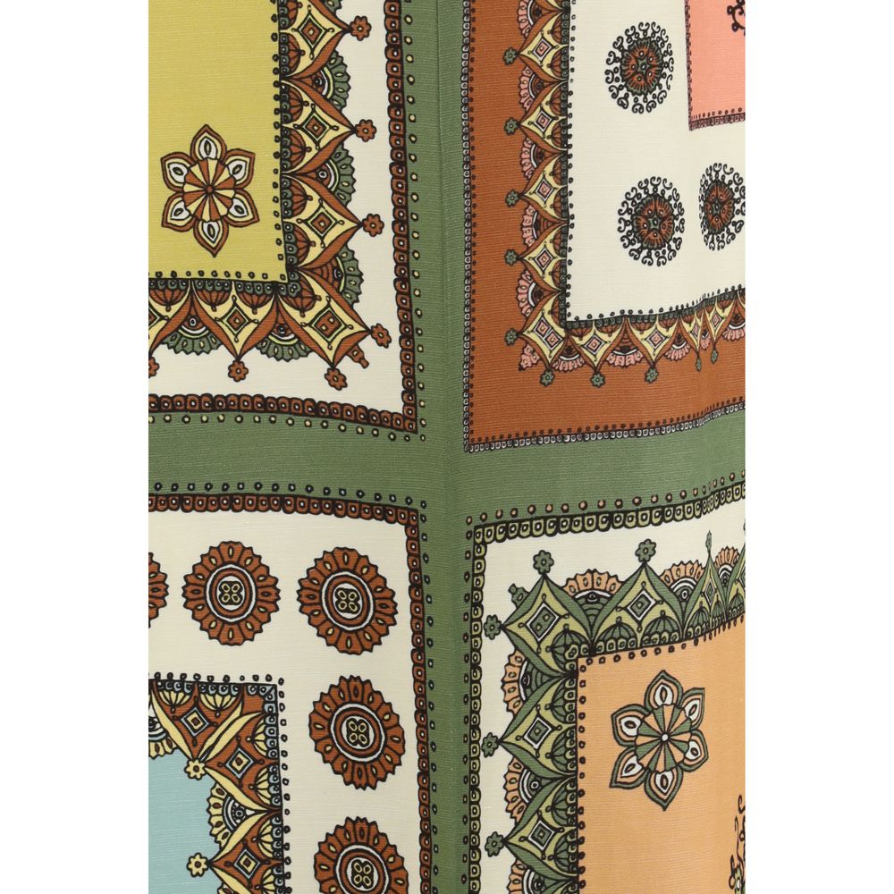 Alemais Multicolor Viscose Casual Dress