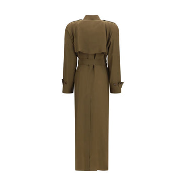 Petar Petrov Bicolor Silk Trench Coat